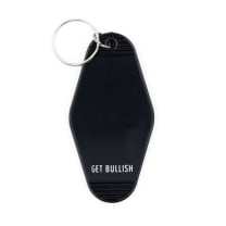 Just Fuck Right Off There, Fuckity McFuckerson Black Motel Style Keychain