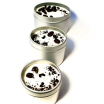 The Barista Coffee Blend Hand Crafted Soy Candle | 4 oz Small Metal Jar Scented Candle