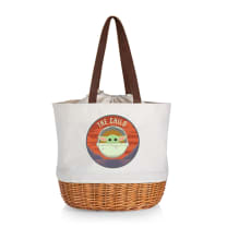 Star Wars - Coronado Canvas and Willow Basket Tote - Color: Beige