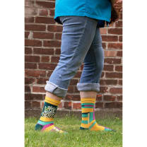 Big Ol' Word Nerd Women's Crew Novelty Socks | BlueQ at GetBullish