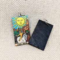 The Sun Tarot Card Earrings