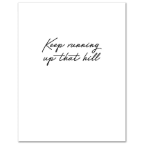 Happy Birthday Greeting Card | Kate Bush 5.5" x 4.25" Folded Card
