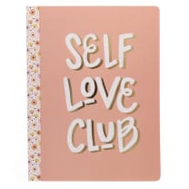 Self Love Club Bullet Journal in Blush Pink | 120 Dot Grid Pages