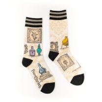 Toxic Curiosities Crew Socks | Victorian Themed Socks