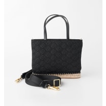 The Rosa Quilted Puff Mini Tote - Black Onyx