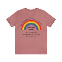 Gay Children of Straight Parents Support Group Unisex Short Sleeve Tee [Multiple Color Options]