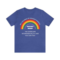 Gay Children of Straight Parents Support Group Unisex Short Sleeve Tee [Multiple Color Options]