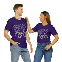 I Don't Give One Single Sh*t About the Rules of Your Religion Unisex Short Sleeve Tee [Multiple Color Options]