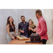 Beer Caddy Cooler Tote with Opener