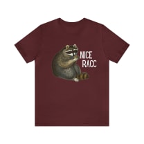 Nice Racc Jersey Short Sleeve Tee [Multiple Color Options]