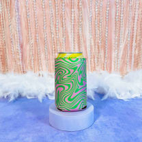 Psychedelic Swirl Koozie | Beverage Can Sleeves