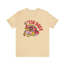 70's Baby Retro Jersey Short Sleeve Tee [Multiple Color Options]