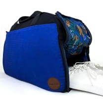 Getaway Duffel Bag - Eternal Optimist Cobalt Blue