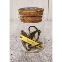 Feminist Stamped Brass Bar Woven Thread Bracelet | In a Giftable Glass Jar with Cork Lid