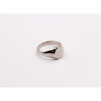 Italian Oval Silver Ring