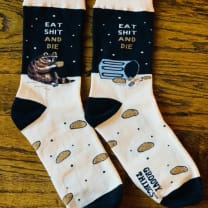 Eat Shit & Die Women's Crew Socks