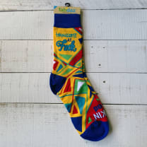 Handsome As Fuck Lookin' Good Men's Novelty Crew Socks | Retro Style