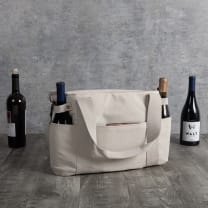 Temecula Wine and Cheese Bag - Color: White