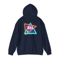 80's Baby Unisex Heavy Blend™ Hooded Sweatshirt Sizes S-5XL - Color: Navy, Size: S