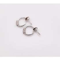 Italian Mini Sterling Silver Hoop Earrings