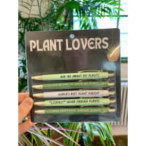 Fun Club Plant Lovers Pen Set | Set of 5 Pens Packaged for Gifting