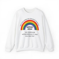 Gay Children of Straight Parents Support Group Unisex Heavy Blend™ Crewneck Sweatshirt Sizes SM-5XL | Plus Size Available