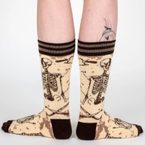 Antique Medical Crew Socks | Vintage Medical Tools Theme Design