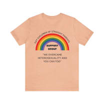 Gay Children of Straight Parents Support Group Unisex Short Sleeve Tee [Multiple Color Options]