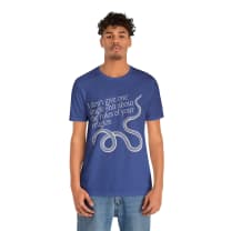 I Don't Give One Single Sh*t About the Rules of Your Religion Unisex Short Sleeve Tee [Multiple Color Options]