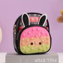 Mini Sensory Fidget Backpack - Color: Black