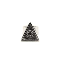 Illuminati Statement Ring in Heritage Silver