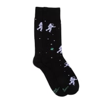 Men's Floating Astronaut Socks That Support Space Exploration | Fair Trade | Fits Men's Sizes 8.5-13