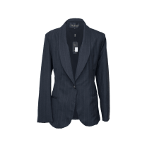 Shawl-Lapels Single-Breasted Blazer