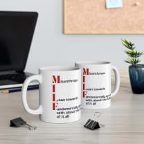 MILF Misanthrope I Lean Towards Fundamentally Agreeing With About the Futility of It All Ceramic Mug 11oz