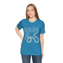 I Don't Give One Single Sh*t About the Rules of Your Religion Unisex Short Sleeve Tee [Multiple Color Options]