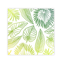 Botanicals Clear Vinyl Sticker