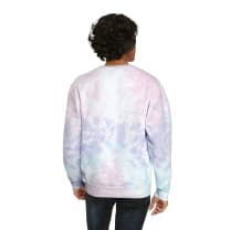 Orange Cat Energy Unisex Tie-Dye Sweatshirt