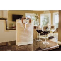 Pinot Jute 2 Bottle Insulated Wine Bag