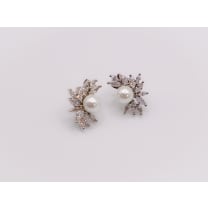 Pearlescent Blossom Earrings