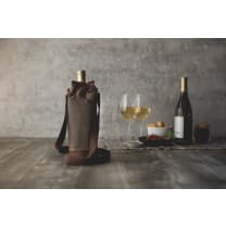 Waxed Canvas Wine Tote