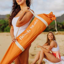 Summerland Beach Umbrella - Waikiki Stripes