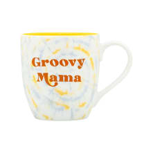 Groovy Mama Mug | Bohemian Blurred Coffee Tea Mug | 18oz