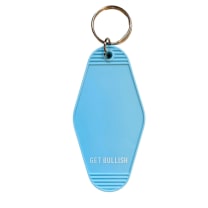 Middle Aged Prodigy Motel Style Keychain in Blue