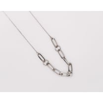 Silver Serenity Chain Necklace