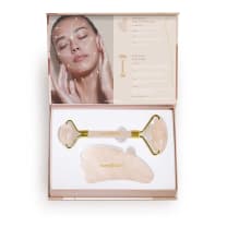 Rose Quartz Face Roller & Gua Sha Massage Set