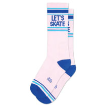 Let's Skate Gym Crew Socks | Pink Cotton Socks | Unisex