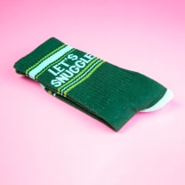 Let's Snuggle Crew Socks | Gym Socks | Unisex