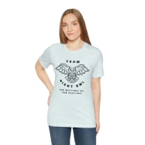 Team Night Owl Unisex Jersey Short Sleeve Tee