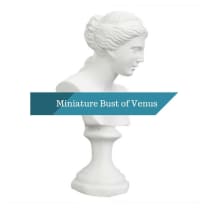 Miniature Bust of Venus Desk Accessory