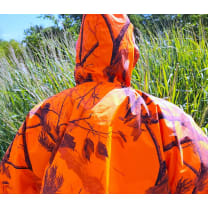 Brella 2015 Realtree AP Blaze Camo Unisex Half Rain Jacket